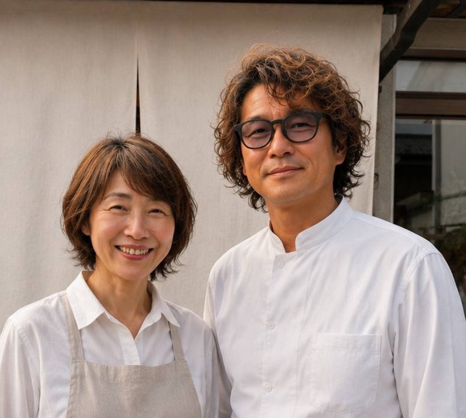 石原修さんと徳永ひかりさんのツーショット写真